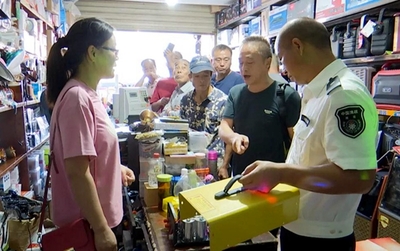 澧縣開展聯合執(zhí)法行動，嚴打銷售禁用漁具行為